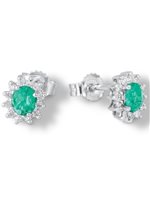 Orecchini Demetra Donna CHROMA in Oro bianco Smeraldo 129.S.080.024.W.A3